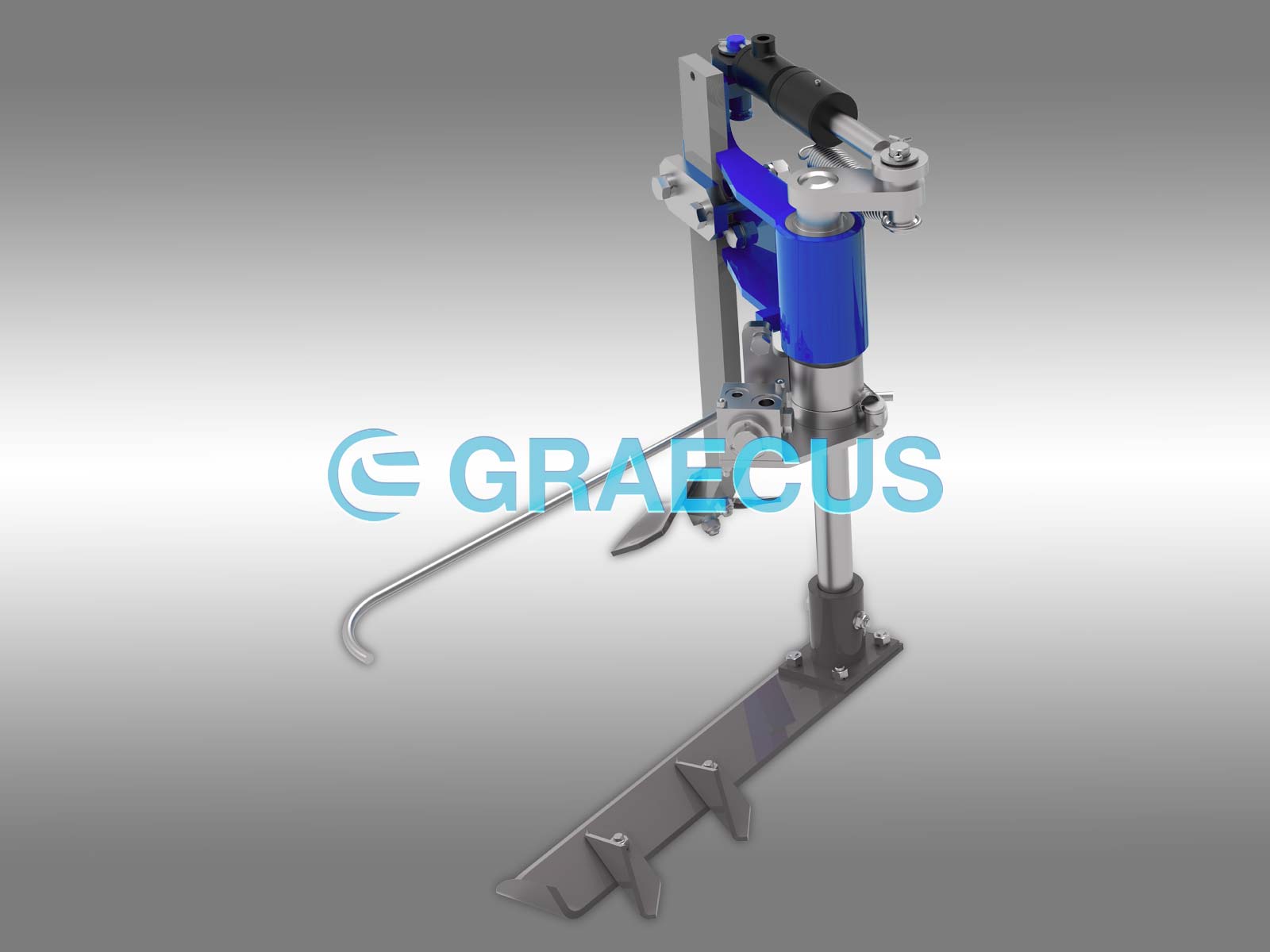 CHIMERA LAMA36-L | Graecus | Αριστερό αμπελουργικό τσαπάκι 36cm με αισθητήρα και ηλεκτρουδραυλική βαλβίδα