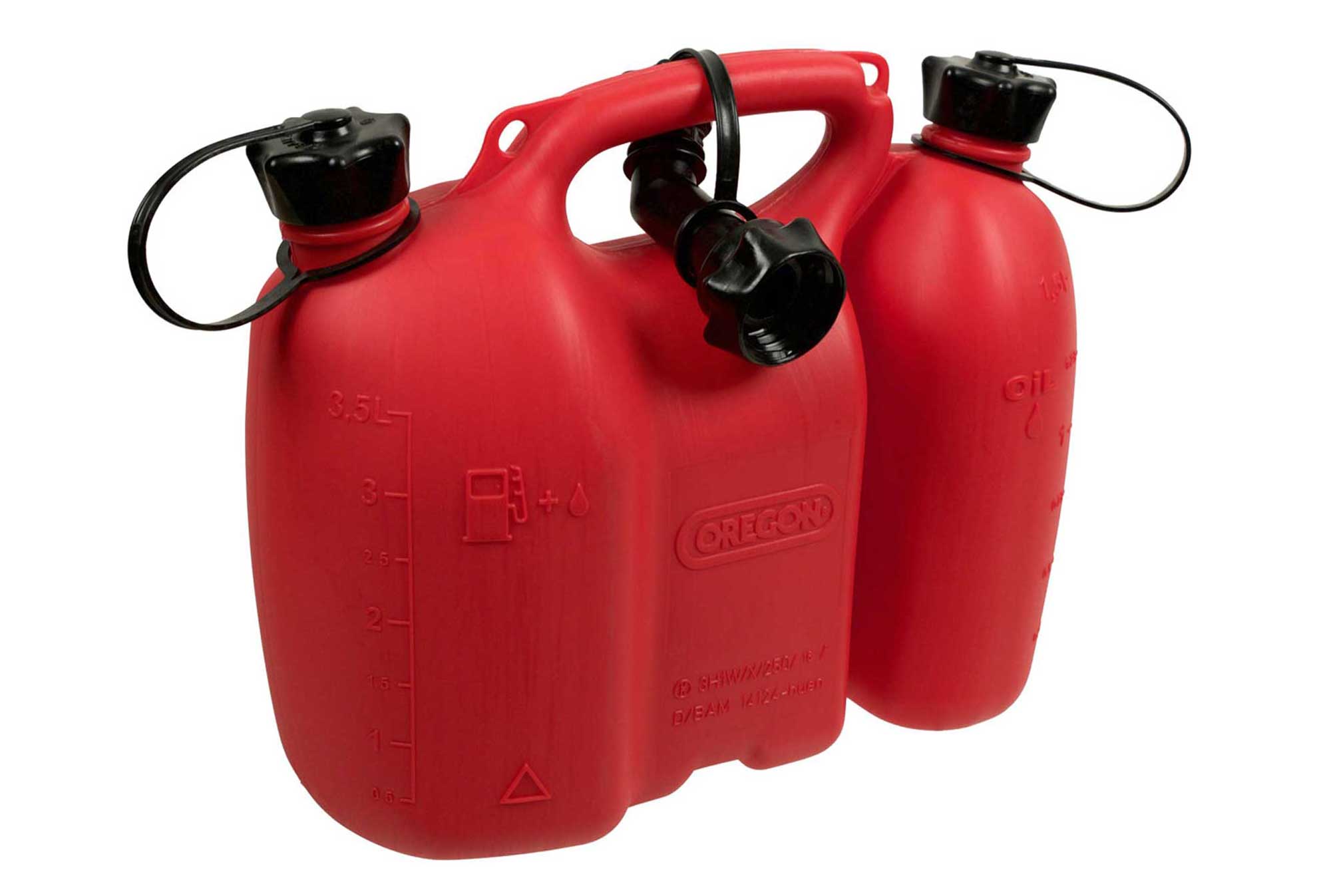 Δοχείο καυσίμων Combi 3 + 1.5Lt Oregon κόκκινο