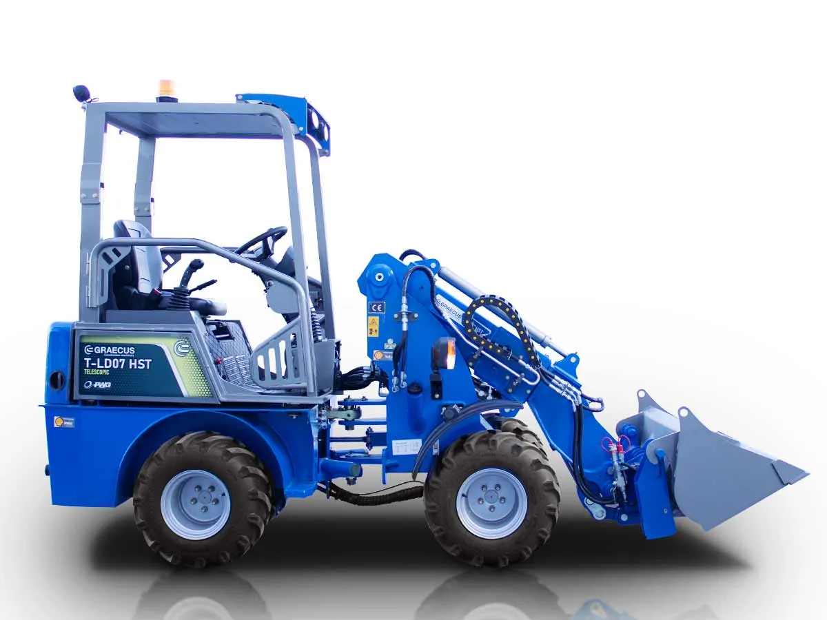 T-LD07 HST Perkins | Graecus | Μίνι τηλεσκοπικός υδροστατικός τροχοφόρος φορτωτής