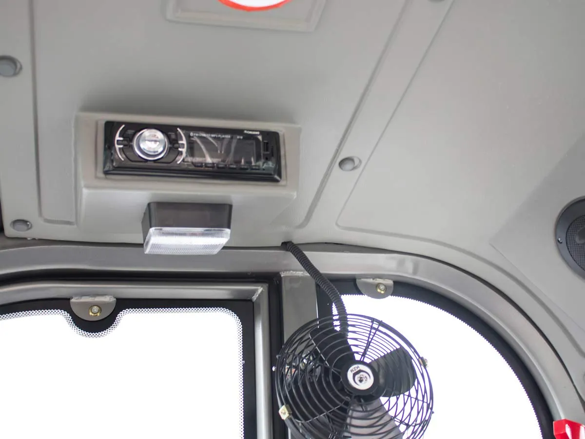 T-LD07 HST Cab Perkins | Graecus | Μίνι τηλεσκοπικός υδροστατικός τροχοφόρος φορτωτής με καμπίνα 4×4 4WD