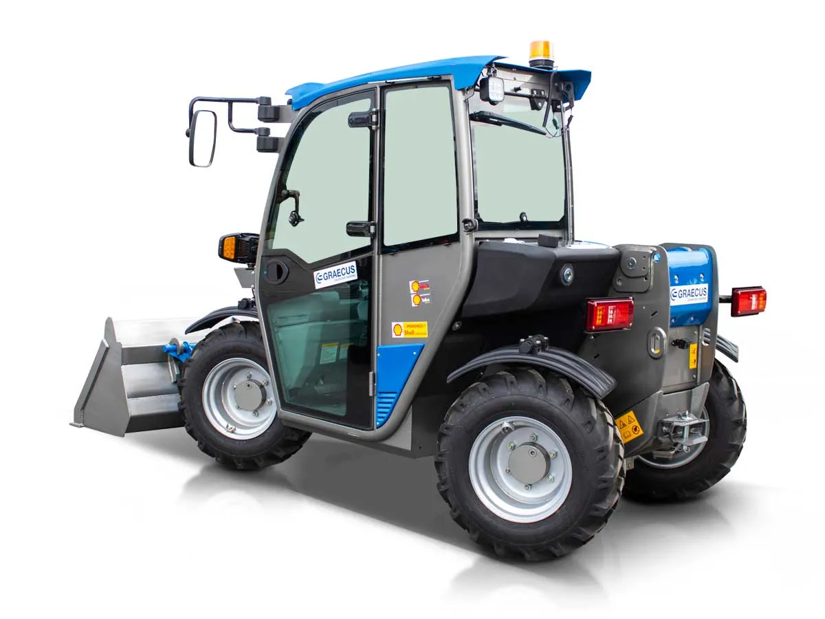 T13.4 Cab A/C Yanmar | Graecus | Τηλεσκοπικό ανυψωτικό περονοφόρο 4×4 4WD