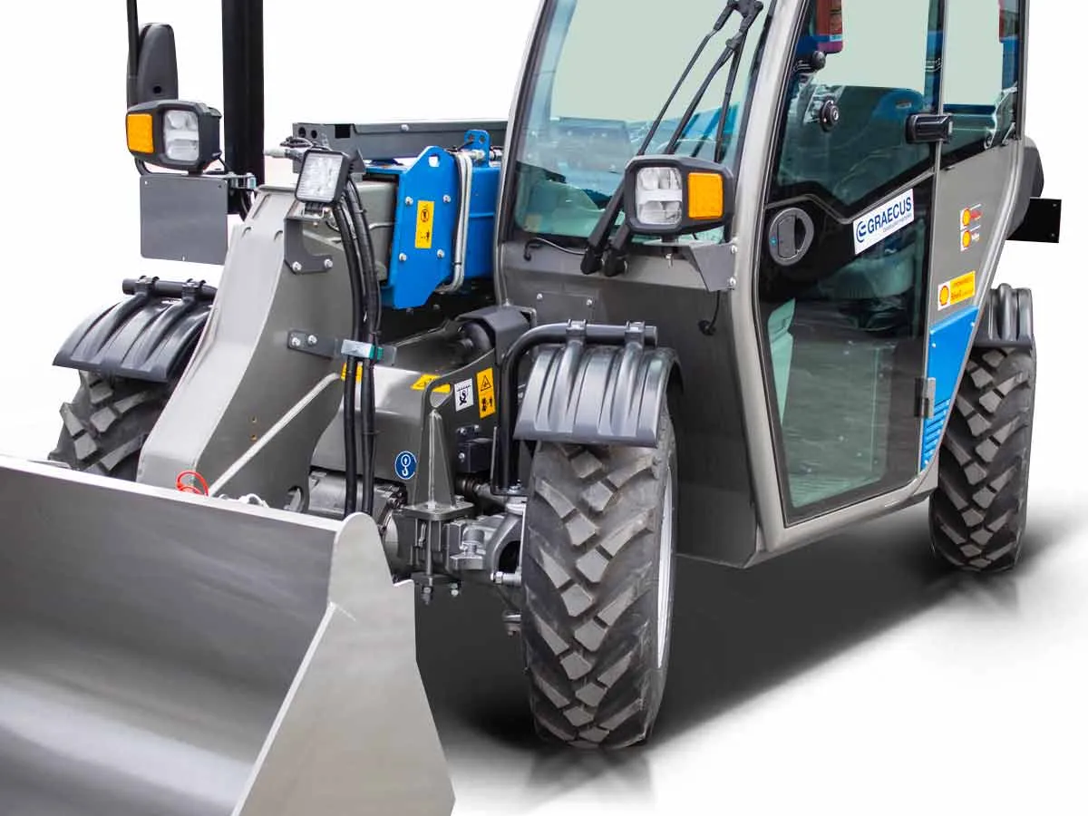 T13.4 Cab A/C Yanmar | Graecus | Τηλεσκοπικό ανυψωτικό περονοφόρο 4×4 4WD