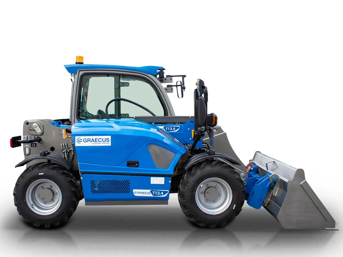 T13.4 Cab A/C Yanmar | Graecus | Τηλεσκοπικό ανυψωτικό περονοφόρο 4×4 4WD