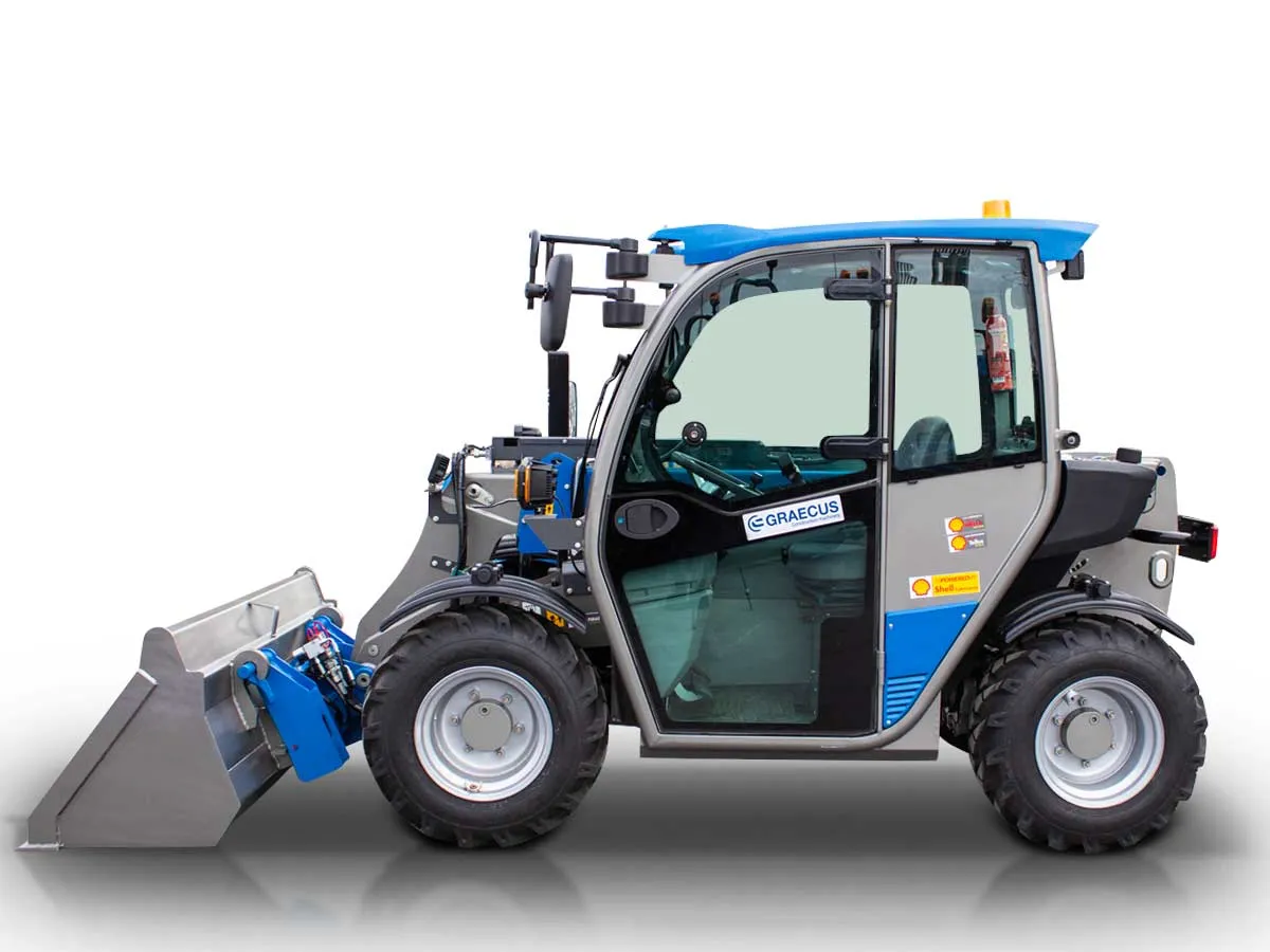 T13.4 Cab A/C Yanmar | Graecus | Τηλεσκοπικό ανυψωτικό περονοφόρο 4×4 4WD