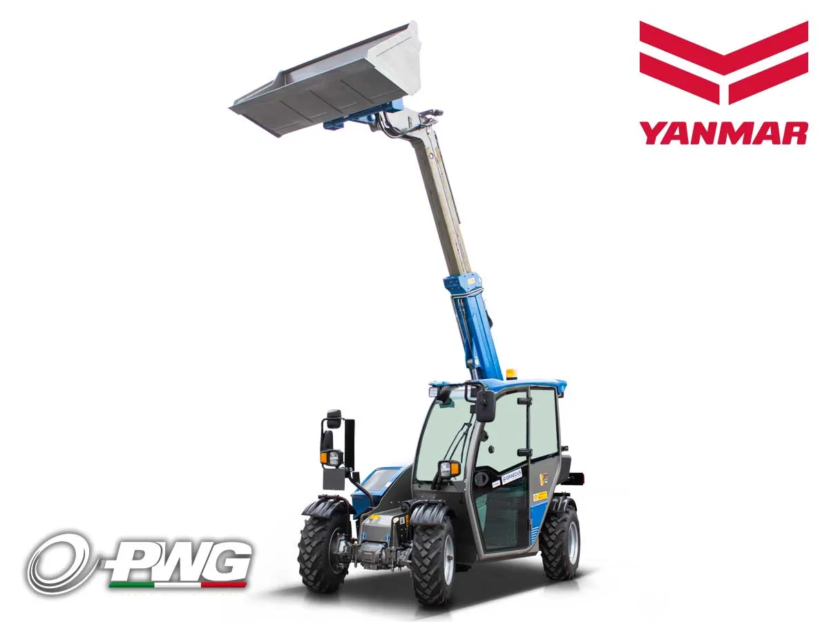 T13.4 Cab A/C Yanmar | Graecus | Τηλεσκοπικό ανυψωτικό περονοφόρο 4×4 4WD