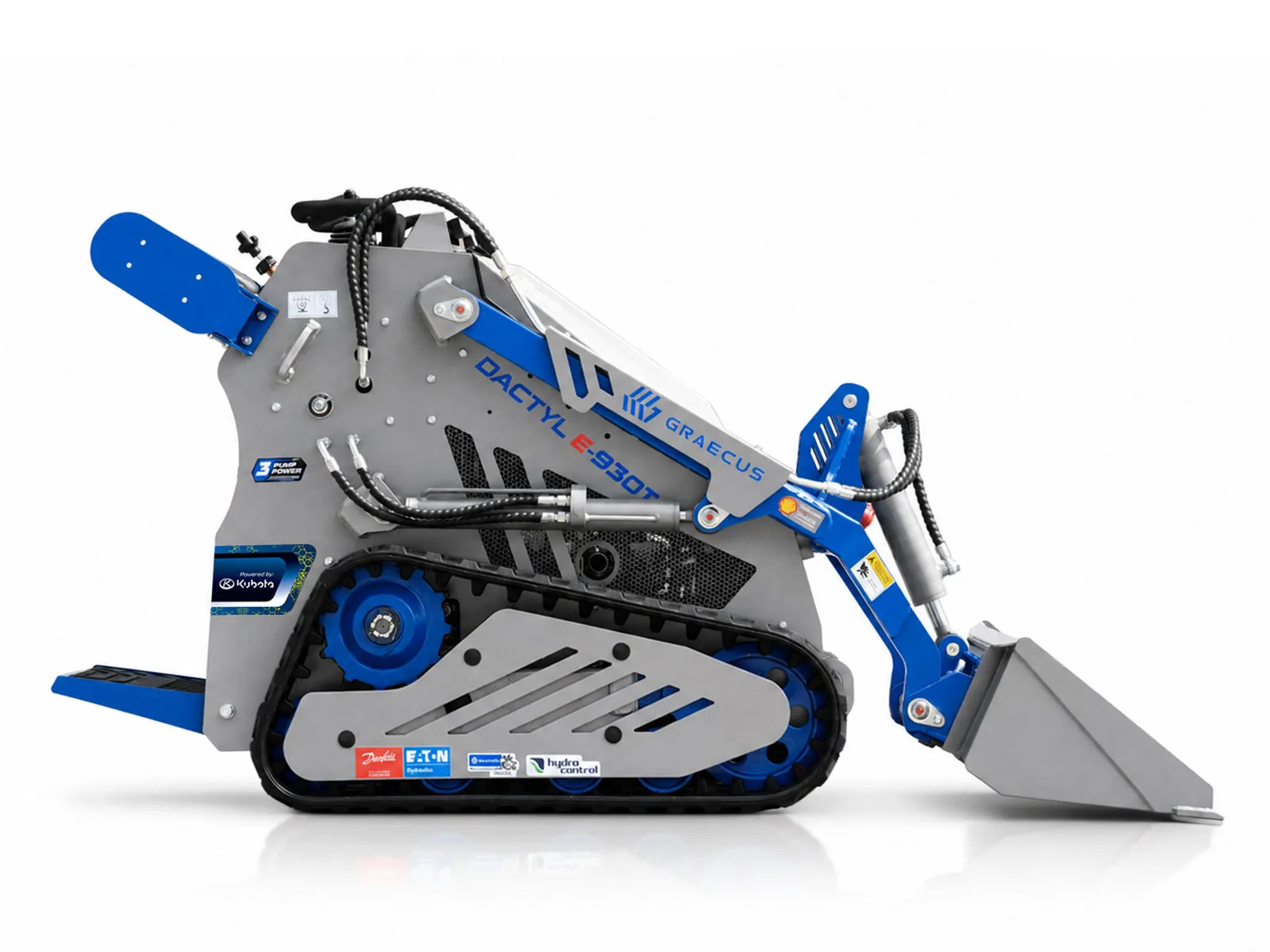 DACTYL E-930T KUBOTA | Graecus | Ερπυστριοφόρος μίνι φορτωτής