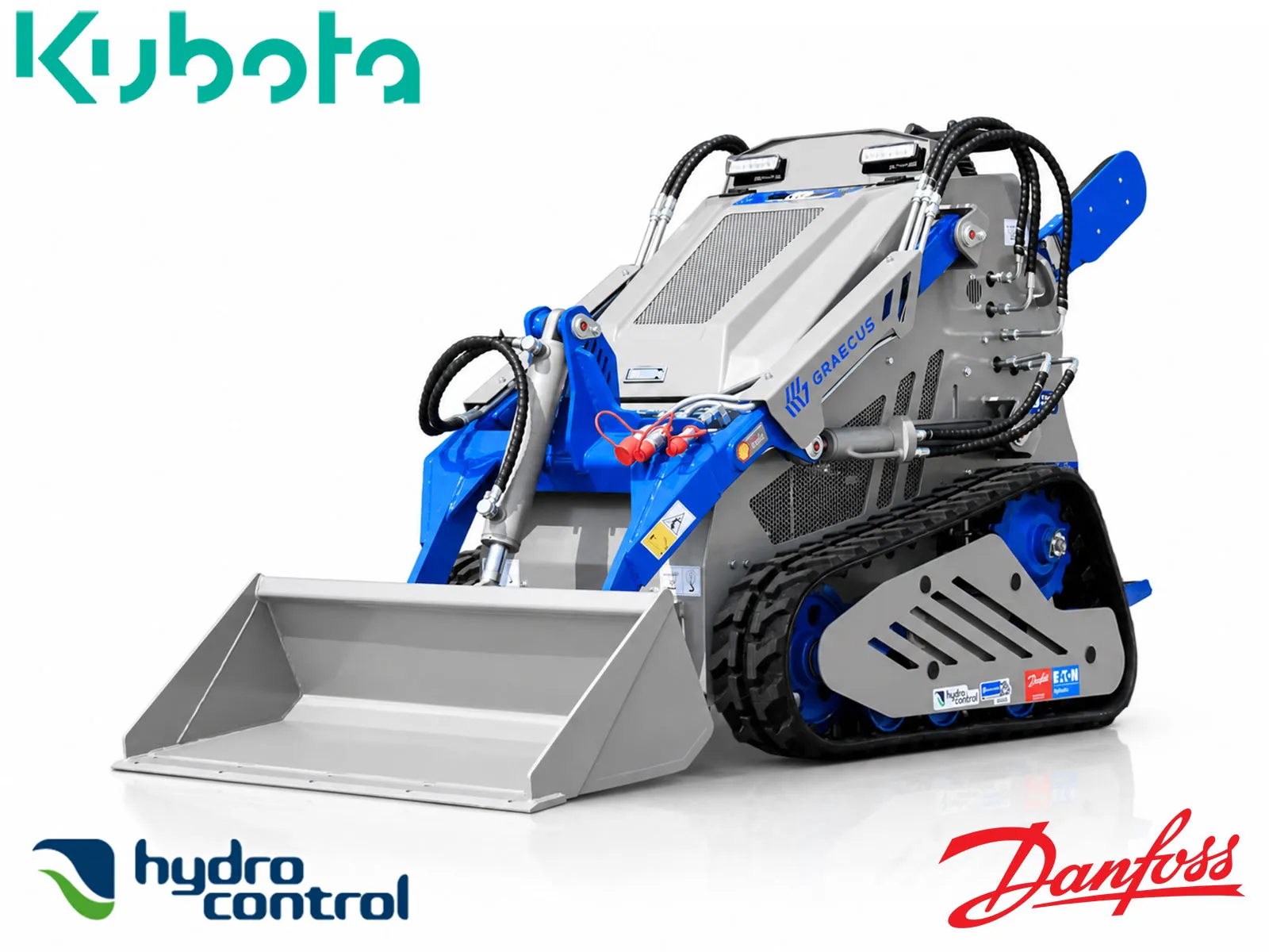 DACTYL E-930T KUBOTA | Graecus | Ερπυστριοφόρος μίνι φορτωτής