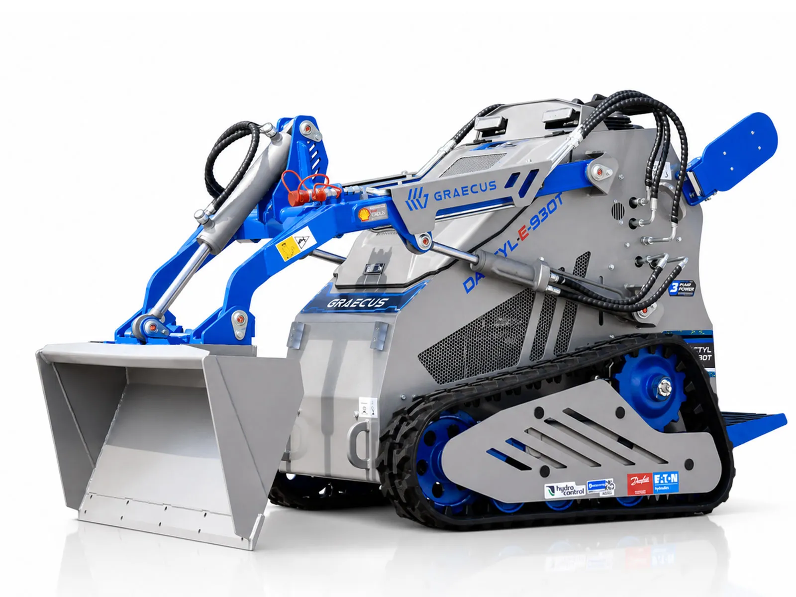 DACTYL E-930T RATO | Graecus | Ερπυστριοφόρος μίνι φορτωτής