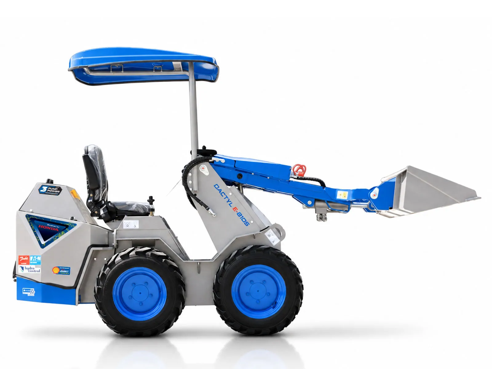 DACTYL E-810S HONDA | Graecus | Τροχοφόρος μίνι φορτωτής