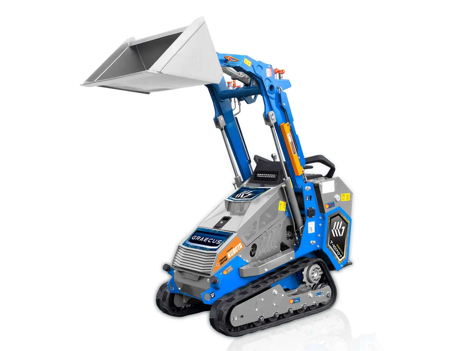 DACTYL T-1070T KUBOTA | Graecus | Ερπυστριοφόρος μίνι φορτωτής