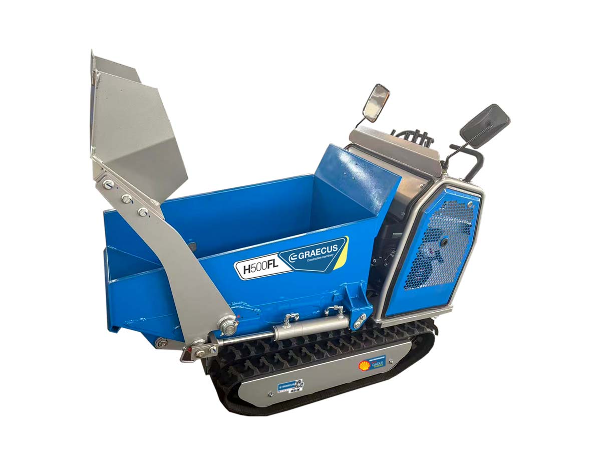 H500FL | Loncin | Ντάμπερ , υδροστατικό με υδραυλική ανατροπή, κουβά και πλατφόρμα αναβάτη 500kg 