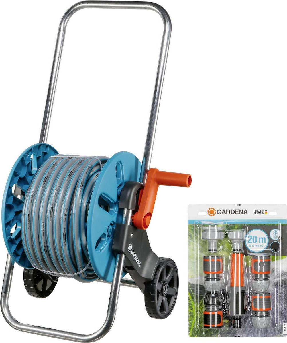 CleverRoll S | Gardena | 18502-35 Καρούλι Λάστιχου Πλήρες Σετ 