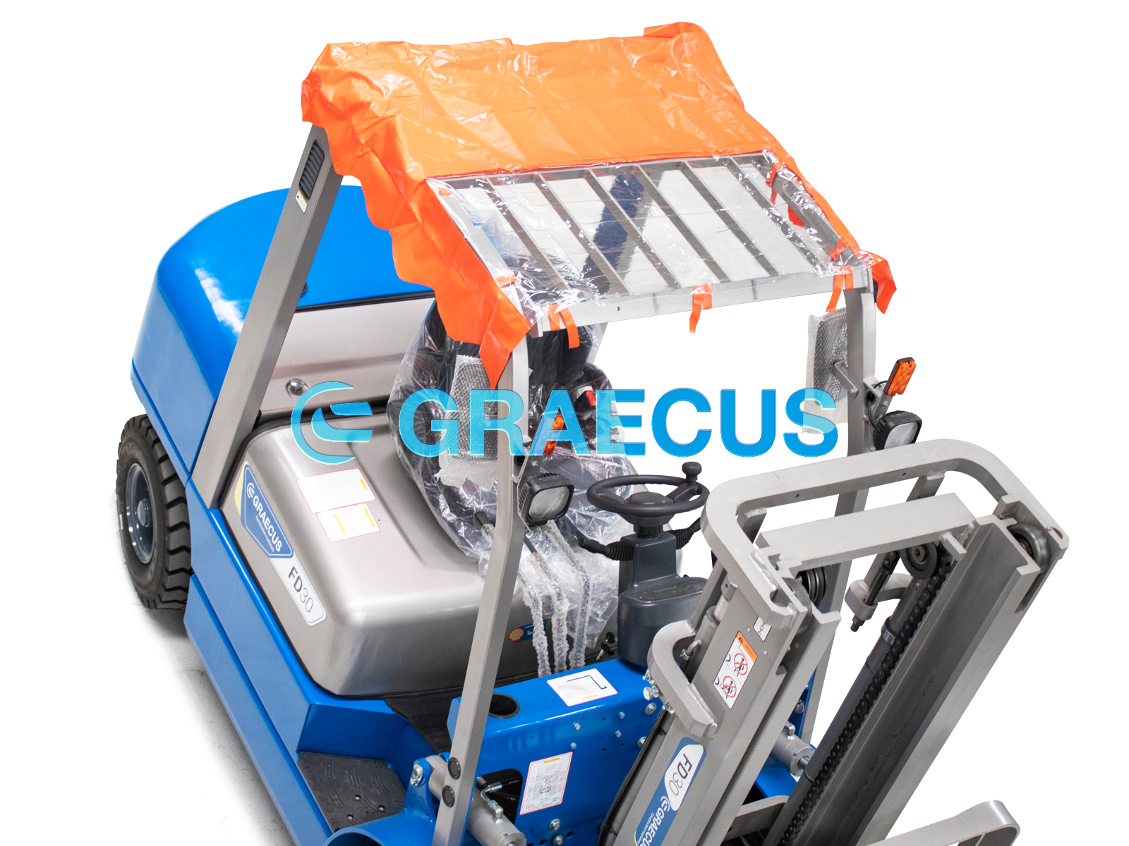 FD35V | Graecus | Κλάρκ 3.5Τ STAGE V diesel | Duplex 3000mm | υδραυλική πλάγια μετατόπιση | πιρούνια 1220mm