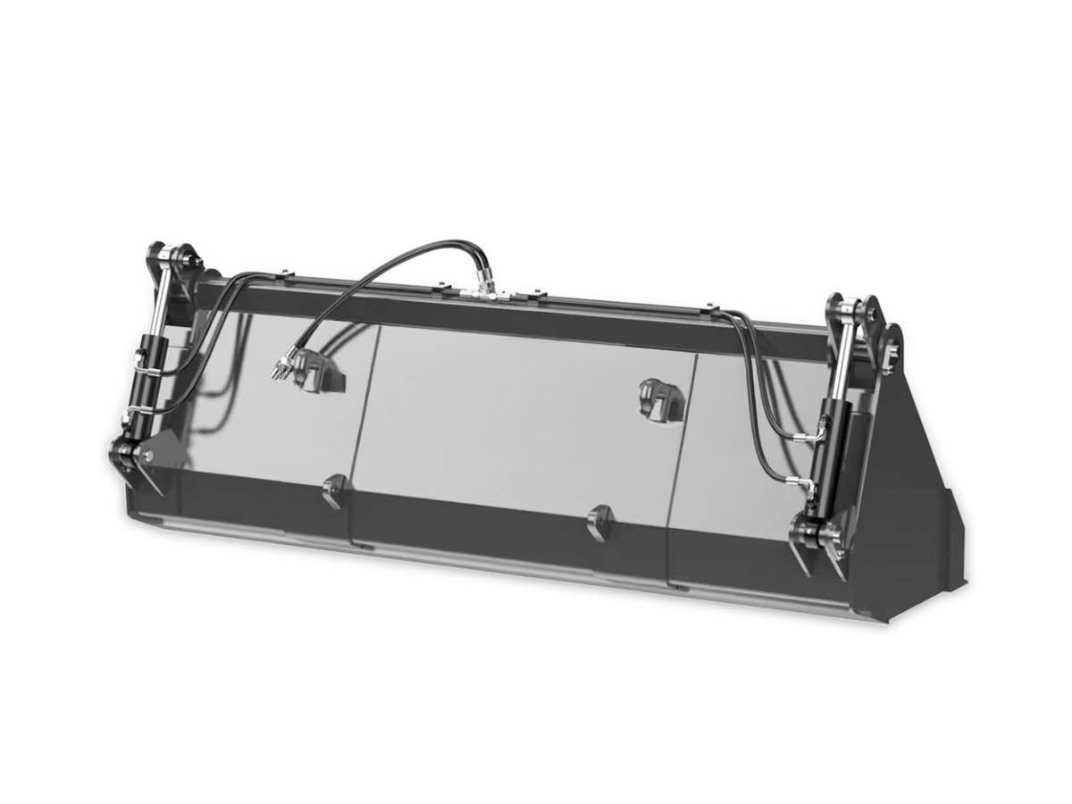 EHB140 4in1 | Graecus | Κουβάς ανοιγόμενος υδραυλικά (4 σε 1) 1400mm Eurohitch για σύνδεση σε φορτωτή, διαβολάκι, τρακτέρ με φορτωτή 