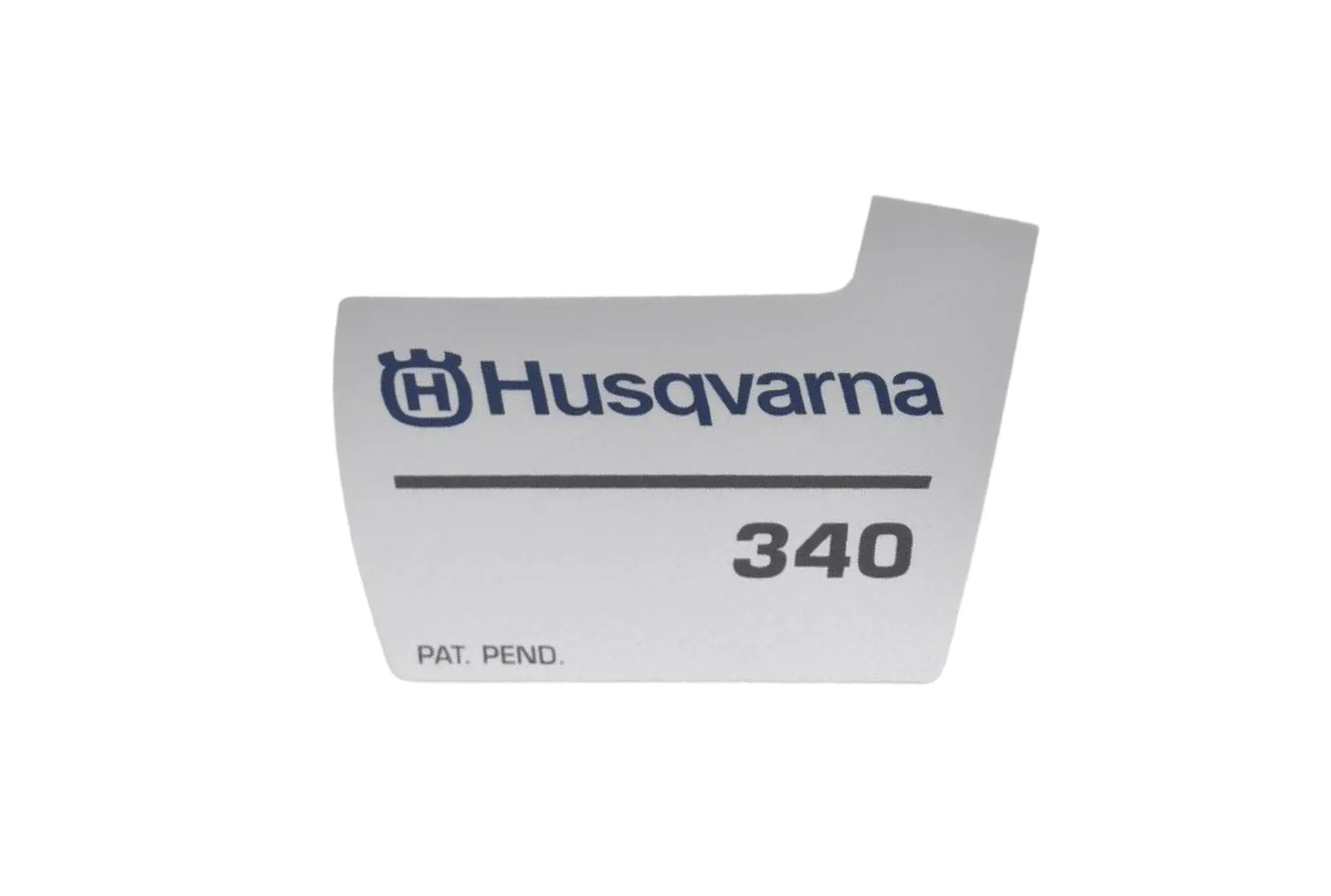 340 | Husqvarna | Αυτοκόλλητο αλυσοπρίονου (537370501)
