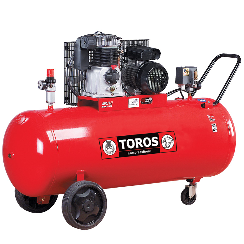 TOROS | ΑΕΡΟΣΥΜΠΙΕΣΤΗΣ ΜΕ ΙΜΑΝΤΑ 200LIT/3HP 230V (602055)