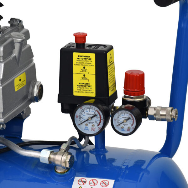 TOROS: Αεροσυμπιεστής Μονομπλόκ 50LT/2,5HP 230V