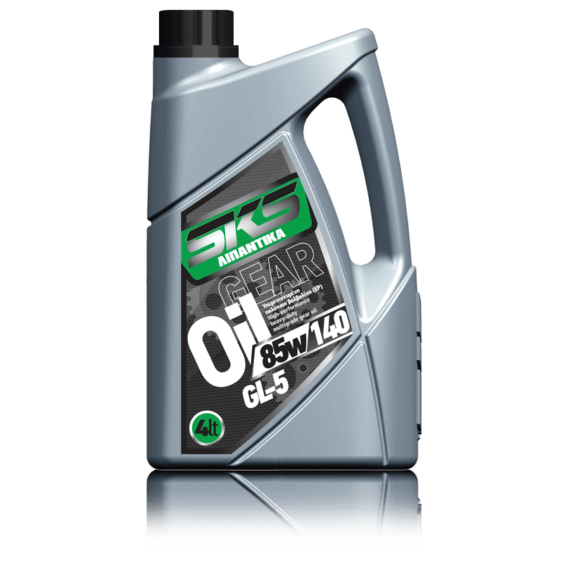Υπερενισχυμένη πολύτυπη βαλβολίνη | SKS | GEAR OIL GL-5 SAE 85W/140 4Lt