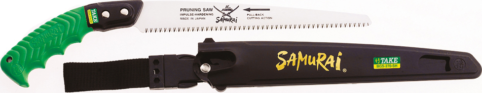 Samurai | Χειροπρίονο με Ευθεία Λάμα 24cm Λεπτής Οδόντωσης 1,7mm & Θήκη 