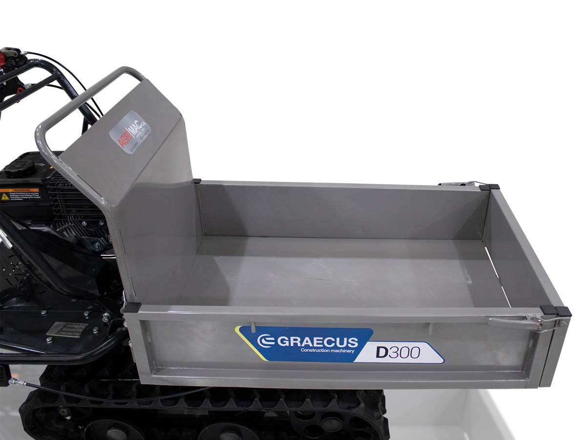 D300 | Graecus | Ντάμπερ ερπυστριοφόρο με μηχανική ανατροπή 