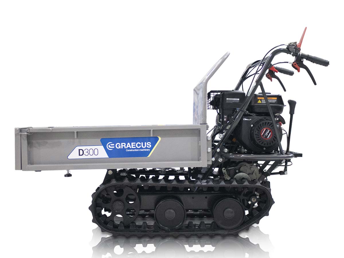 D300 | Graecus | Ντάμπερ ερπυστριοφόρο με μηχανική ανατροπή 