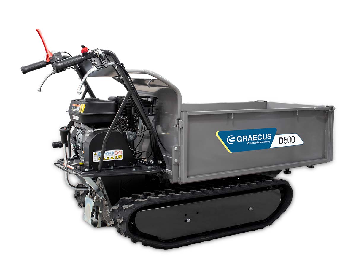 D500 | Graecus | Νταμπερ ερπυστριοφόρο με μηχανική ανατροπή 