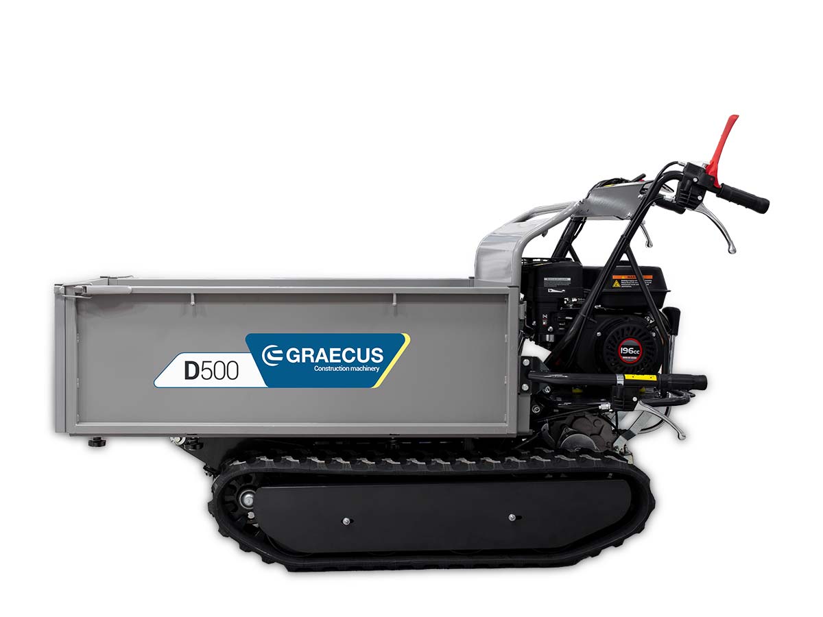 D500 | Graecus | Νταμπερ ερπυστριοφόρο με μηχανική ανατροπή 