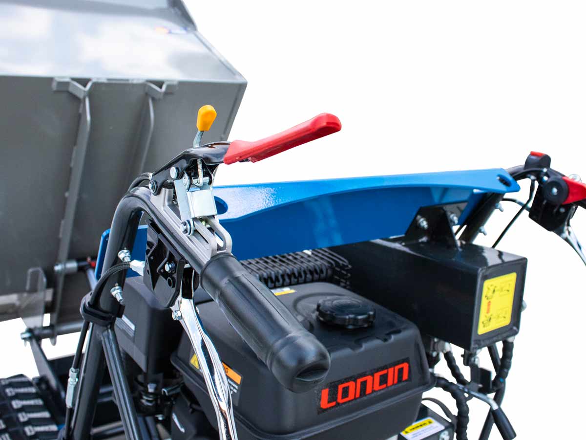 D500H | Graecus | Ντάμπερ ερπυστριοφόρο με υδραυλική ανατροπή 