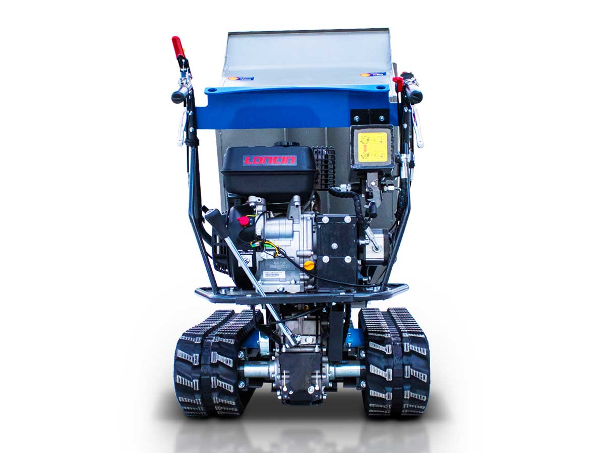 D500H | Graecus | Ντάμπερ ερπυστριοφόρο με υδραυλική ανατροπή 