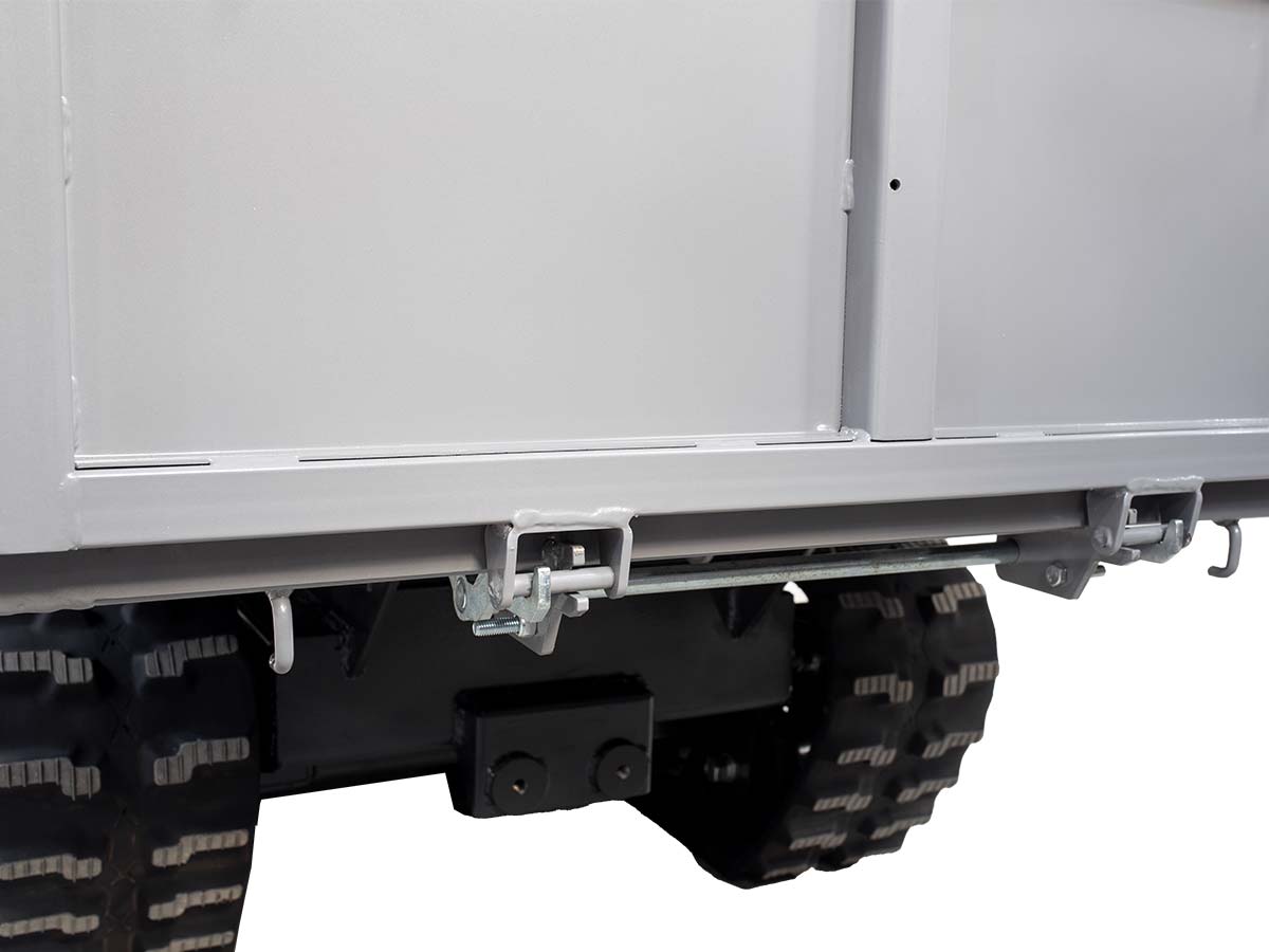 D800H | Graecus | Ντάμπερ ερπυστριοφόρο με υδραυλική ανατροπή 