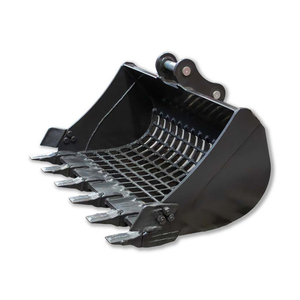 EB40BUCKET100STONE | Graecus | Κάδος πετροσυλλέκτης εκσκαφέα 1000mm, με κόσκινο για καθαρισμό από πέτρες κ.α για το τσαπάκι EB40