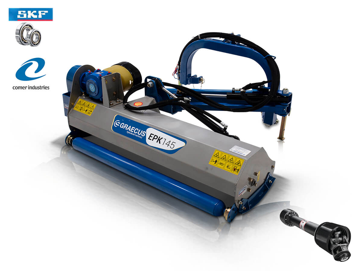EPK 125 | Graecus | Καταστροφέας υδραυλικός επικλινής με σφυριά 