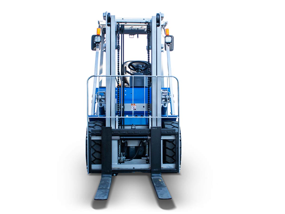 FE35-Lithium PRO Custom | Graecus | Κλάρκ 3.5Τ ηλεκτρικό με μπαταρία λιθίου | Triplex 4800mm | Υδραυλική πλάγια μετατόπιση | Πιρούνια 1370mm 