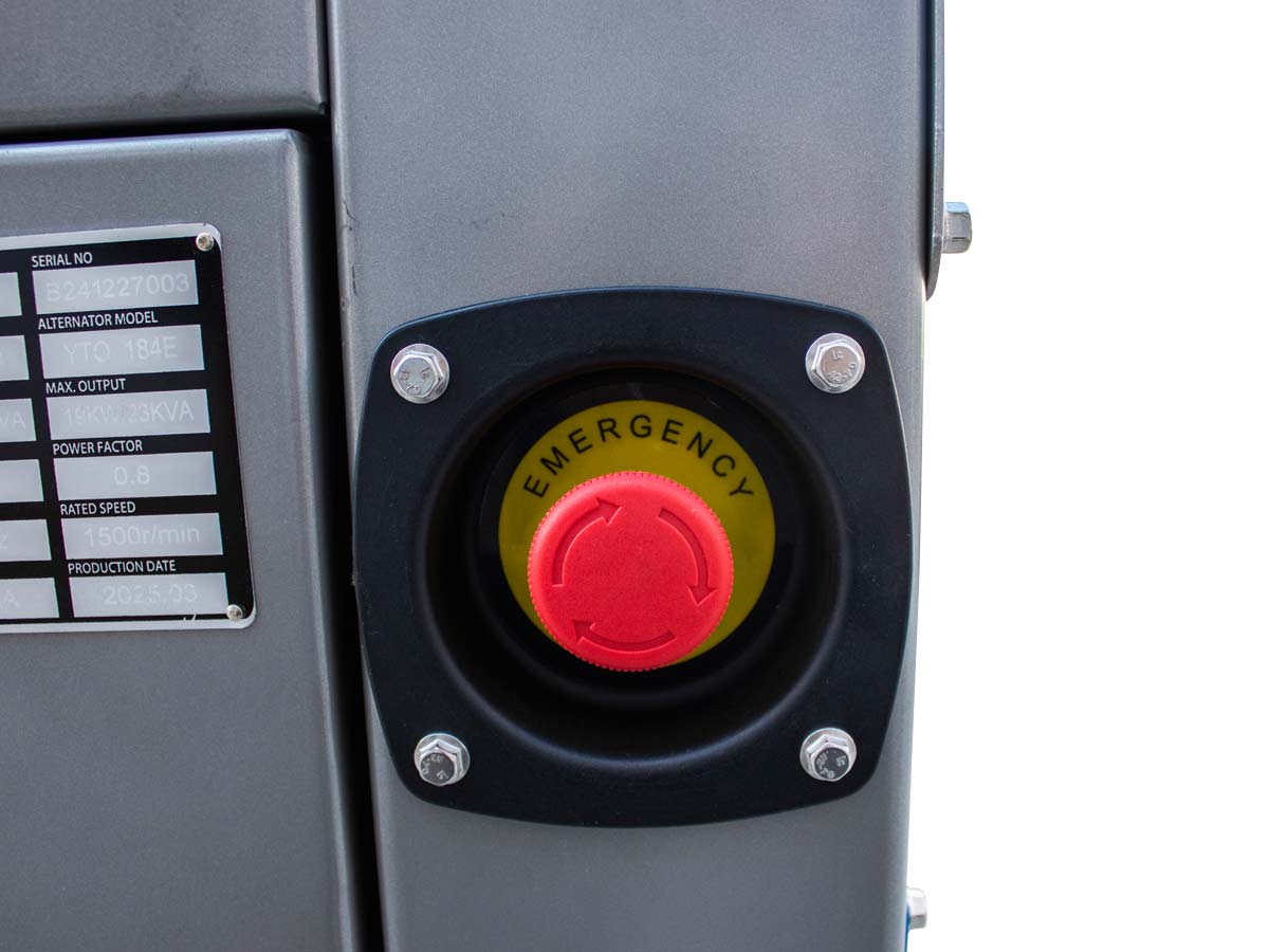 GD15 | Graecus | Γεννήτρια πετρελαίου τριφασική κλειστού τύπου με βάση, υδρόψυκτη με αυτόματο πίνακα μεταγωγής 