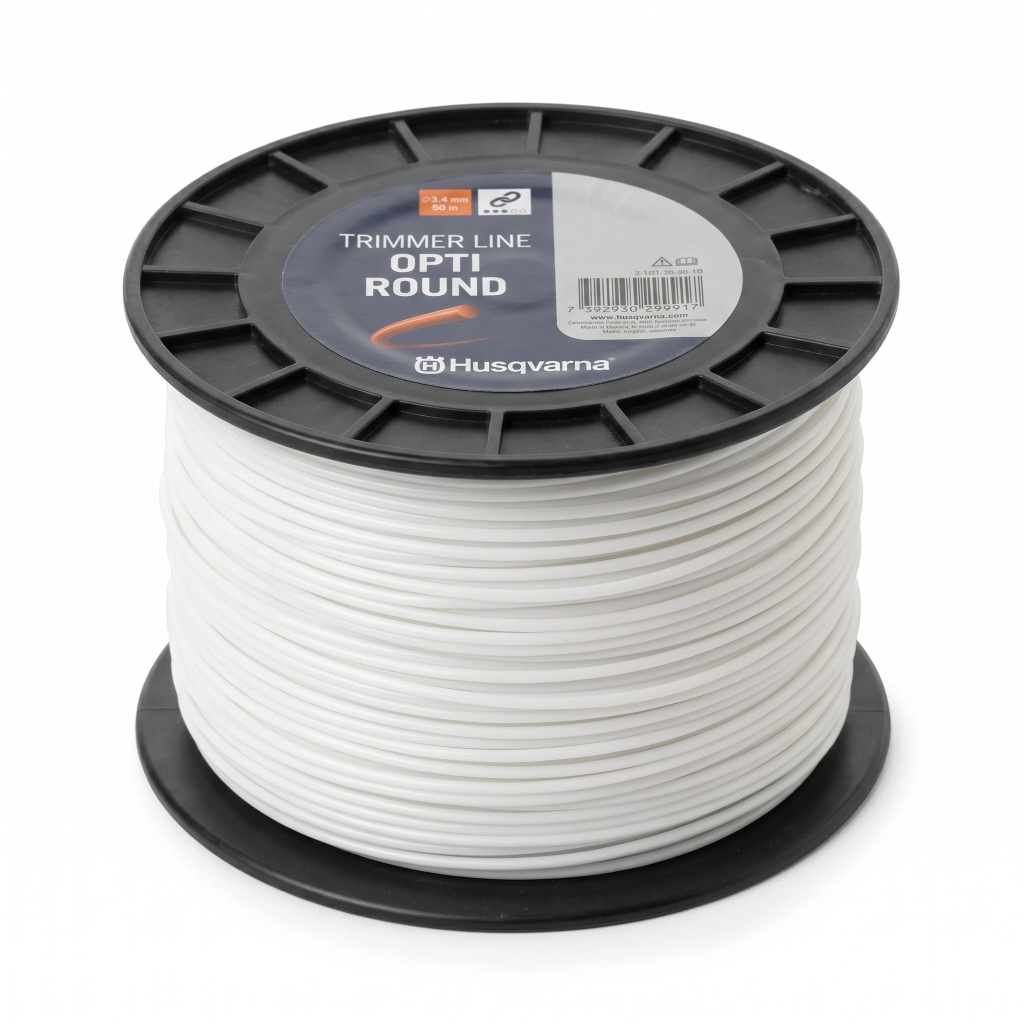 Opti Round | Husqvarna | Μεσινέζα Βασικού Τύπου 3,3 mm / 530 m Λευκή