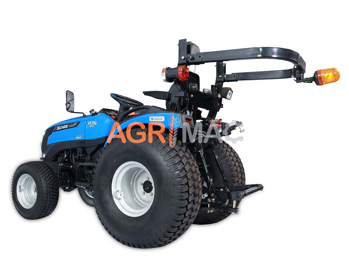 SOLIS – YANMAR H26HST | Τρακτέρ μικρό | Μίνι αμπελουργικό δενδροκομικό | Κινητήρας Mitsubishi | Συνδιασμός με μπροστινό κουβά FL400pro