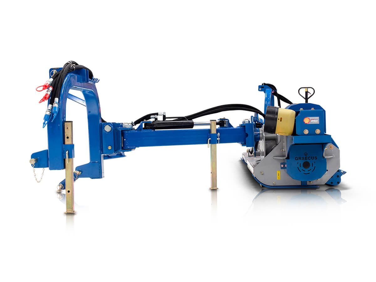 HPK 160 | Graecus | Καταστροφέας επικλινής ημιβαρέως με σφυριά 