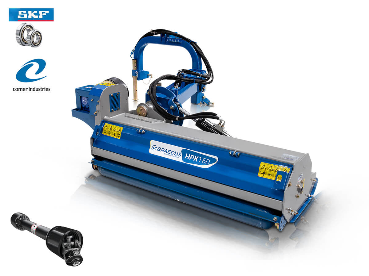 HPK 160 | Graecus | Καταστροφέας επικλινής ημιβαρέως με σφυριά 