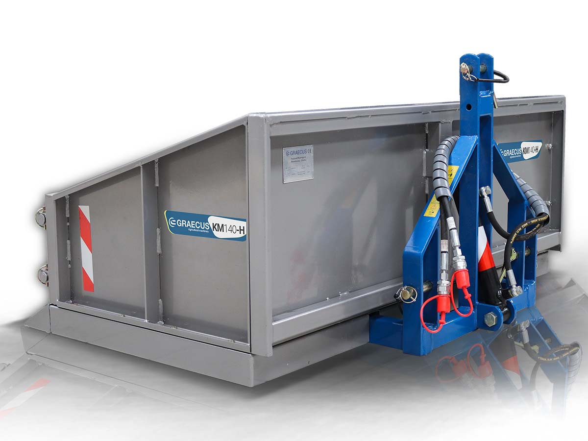 KM180-H | Graecus | Σέσουλα αναρτώμενη με υδραυλική ανατροπή ενισχυμένη 