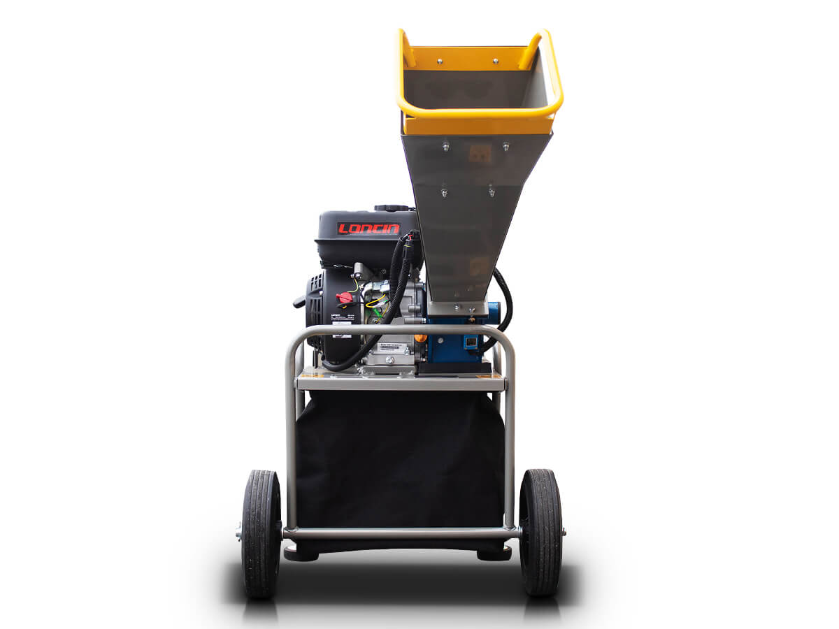 KB05 | Graecus / Loncin | Κλαδοτεμαχιστής με κινητήρα βενζίνης και κάδο συλλογής 65 λίτρα 6,5hp 