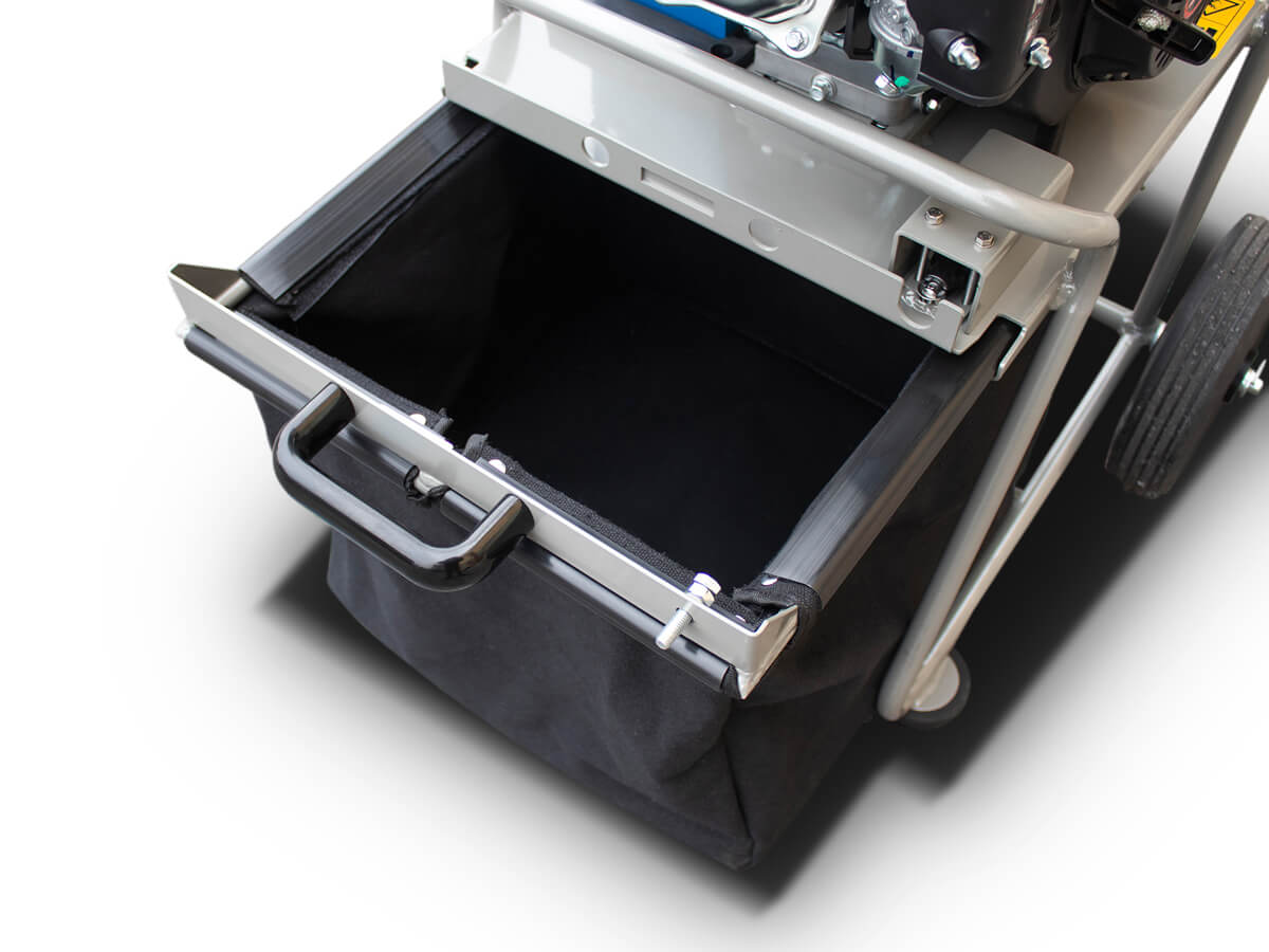 KB05E | Graecus | Κλαδοτεμαχιστής με ηλεκτρικό κινητήρα 2,8 kW και κάδο συλλογής 65 λίτρα 