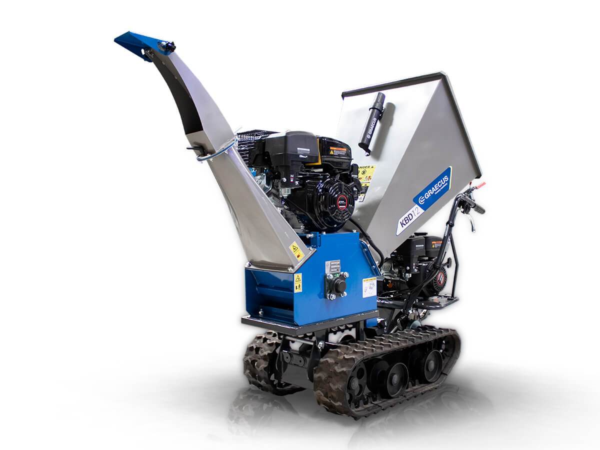 KBD12 | Graecus / Loncin | Κλαδοτεμαχιστής βενζίνης ερπυστριοφόρος 15hp 
