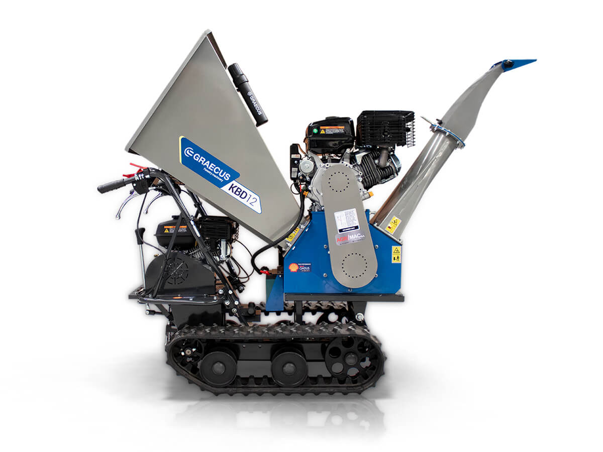 KBD12 | Graecus / Loncin | Κλαδοτεμαχιστής βενζίνης ερπυστριοφόρος 15hp 