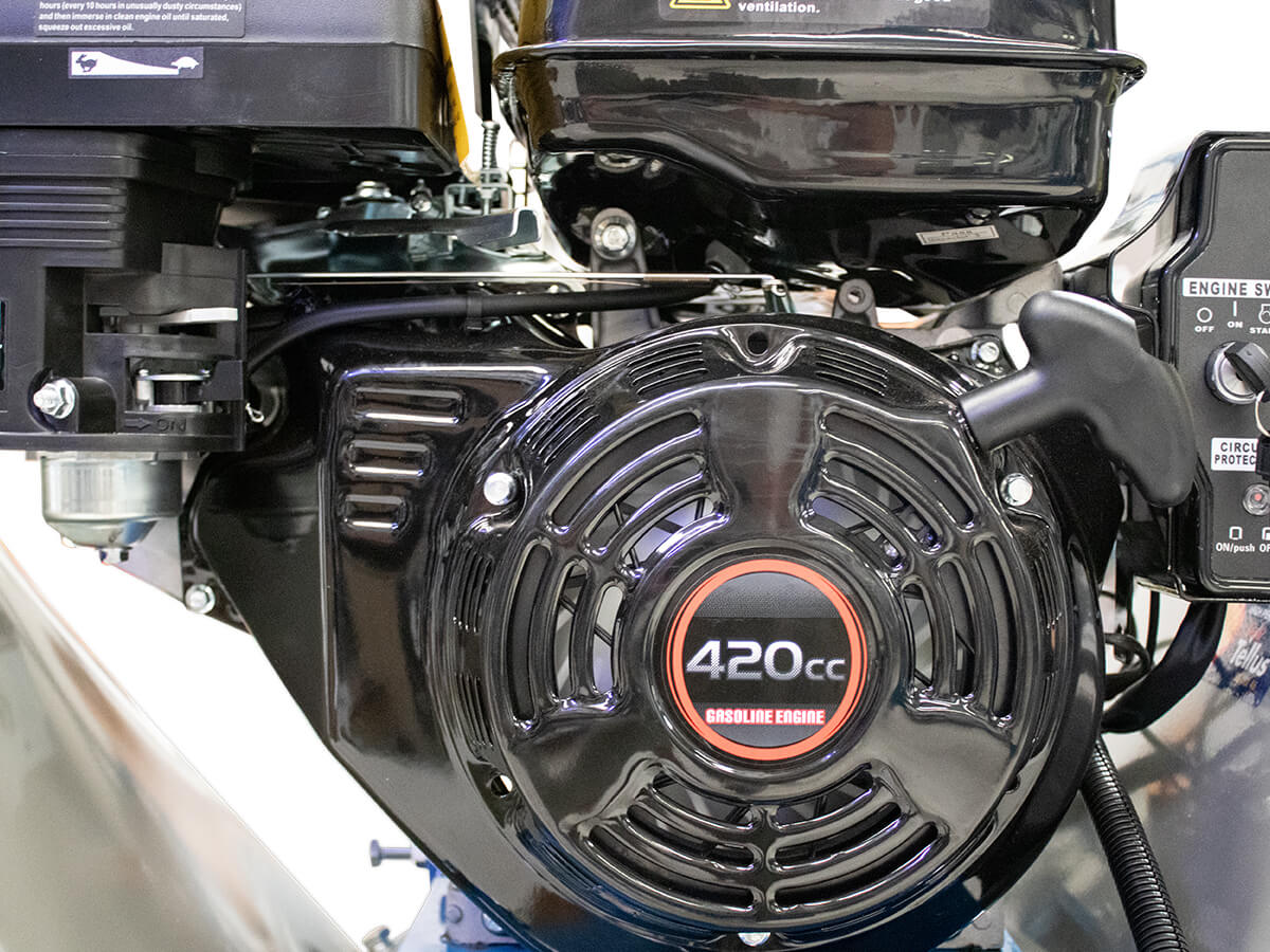 KBD12 | Graecus / Loncin | Κλαδοτεμαχιστής βενζίνης ερπυστριοφόρος 15hp 