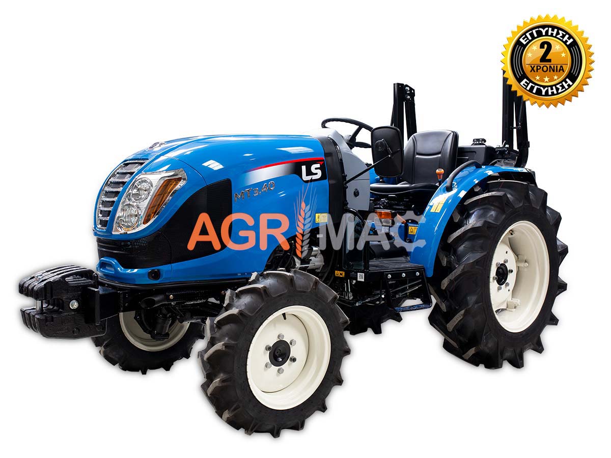 MT3.40HST | LS Tractor | 49HP 4WD 1879cc Δενδροκομικό Αμπελουργικό Τρακτέρ συνδιασμός με GRAECUS FREZA B145