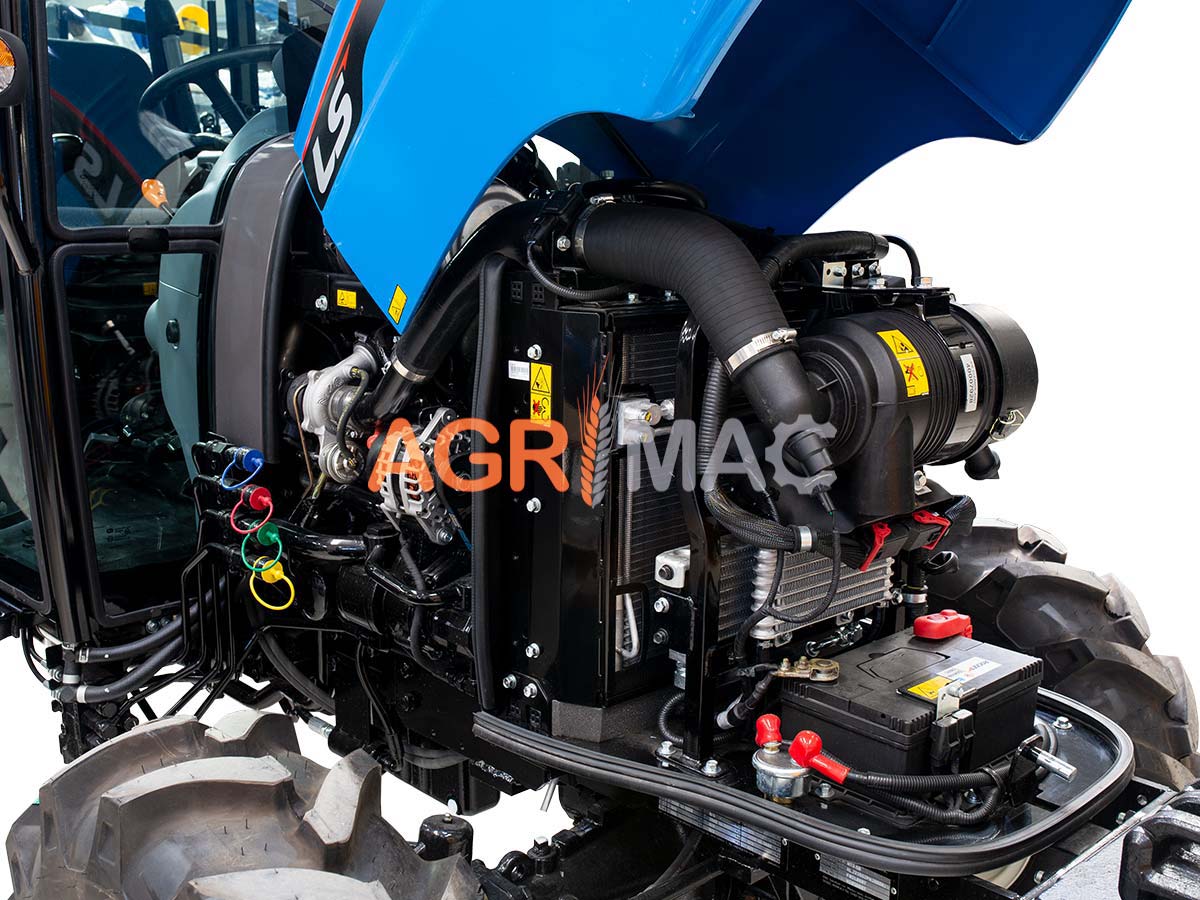 MT3.60 CABIN | LS Tractor | 72hp Δενδροκομικό Αμπελουργικό Τρακτέρ συνδιασμός με GRAECUS FREZA B145