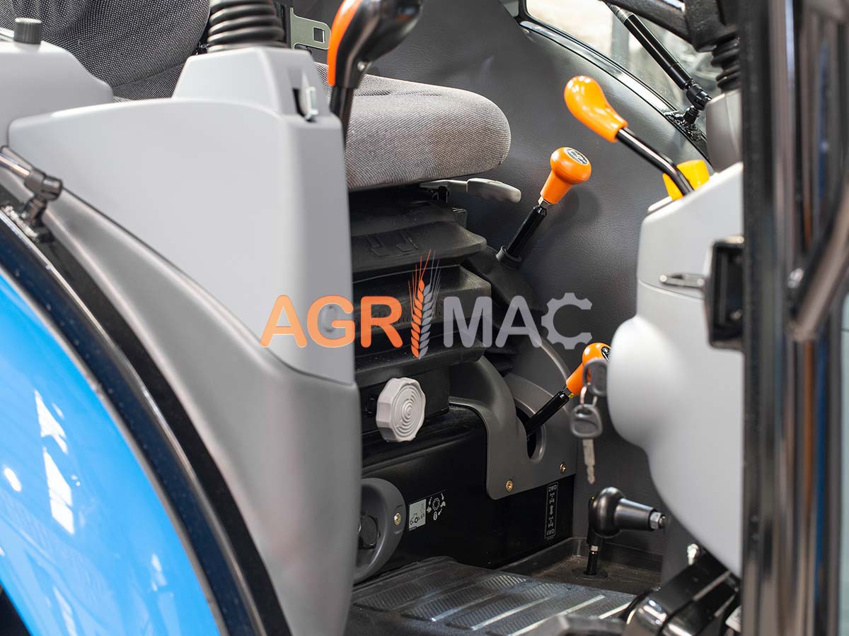 MT3.60 CABIN | LS Tractor | 72hp Δενδροκομικό Αμπελουργικό Τρακτέρ συνδιασμός με GRAECUS FREZA B145