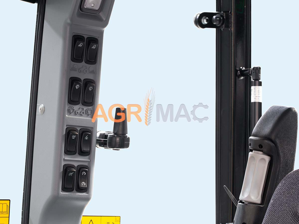 MT3.60 CABIN | LS Tractor | 72hp Δενδροκομικό Αμπελουργικό Τρακτέρ συνδιασμός με GRAECUS FREZA B145