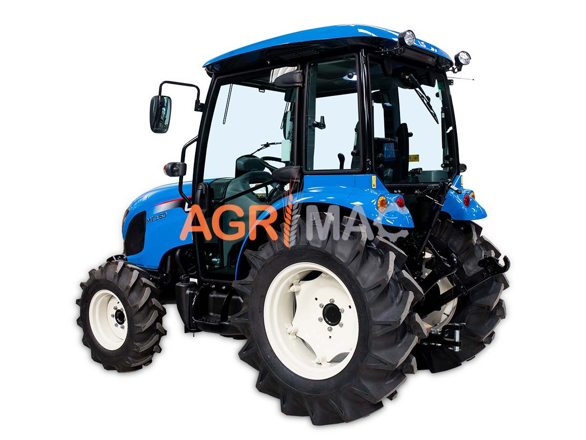 MT3.60 CABIN | LS Tractor | 72hp Δενδροκομικό Αμπελουργικό Τρακτέρ συνδιασμός με GRAECUS FREZA B145