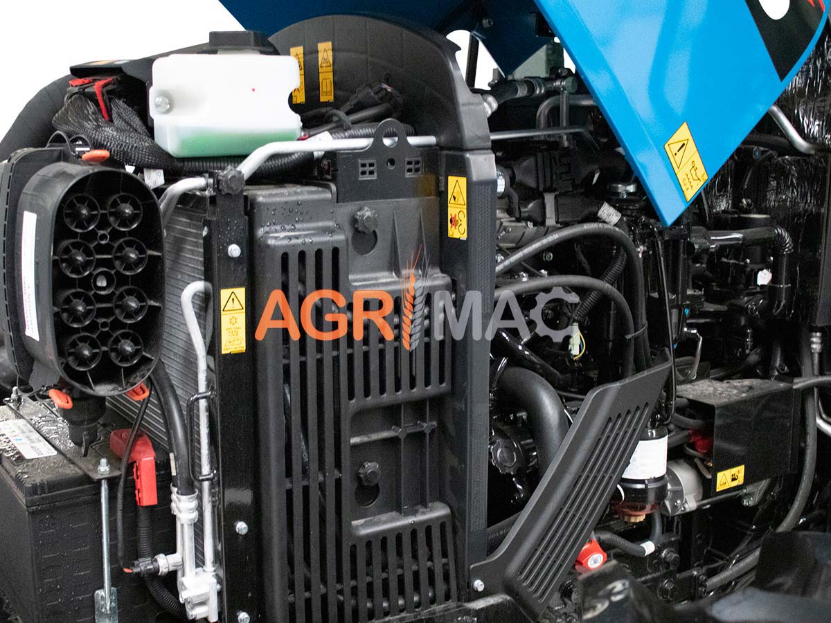 MT5.73 | LS Tractor | 90HP 4WD 2505cc Τρακτέρ Standard συνδιασμός με GRAECUS FREZA B205
